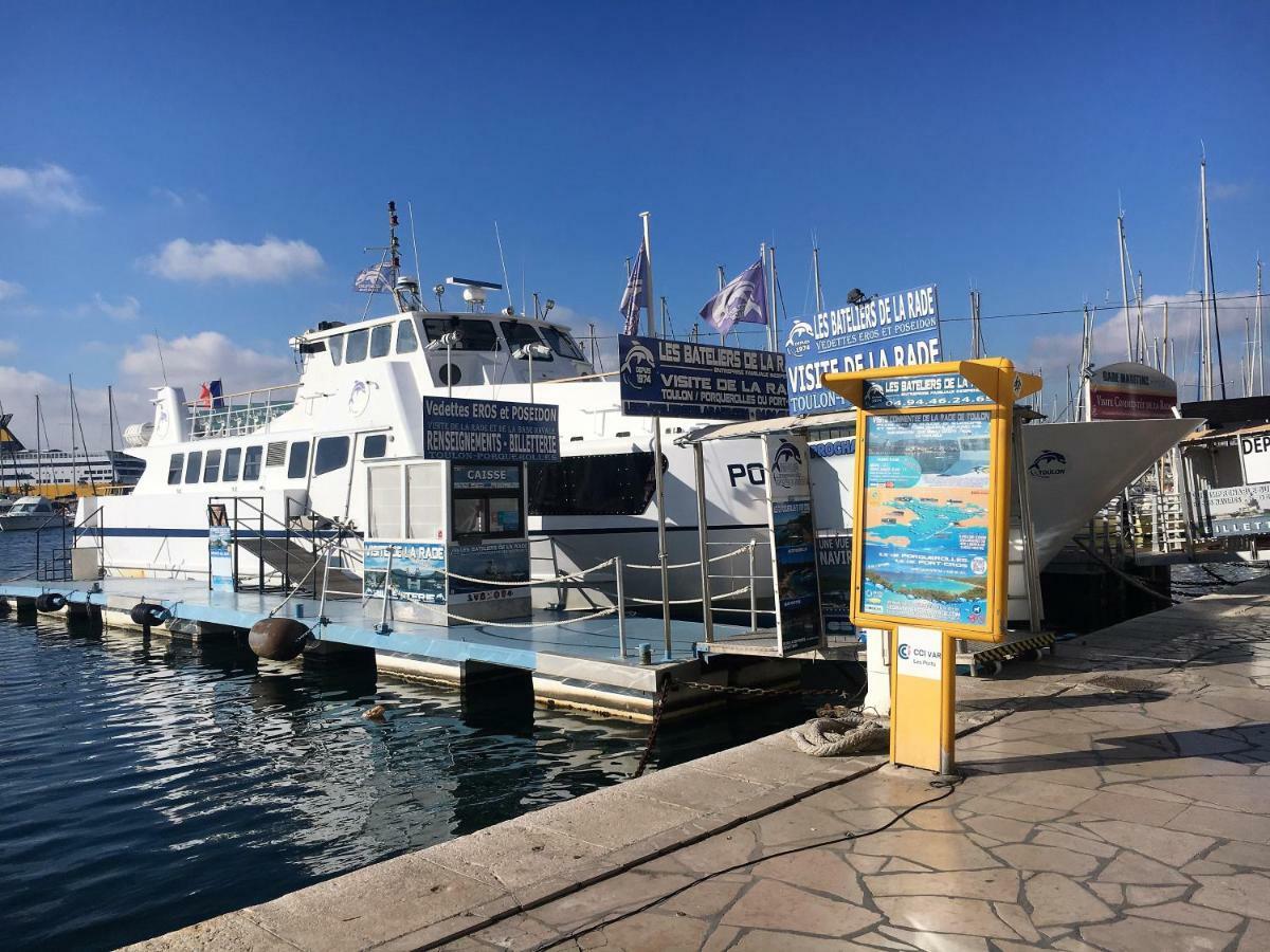 Cosy T2 Port De Toulon - Stade Mayol "Clim, Wifi Gratuit" Exterior photo
